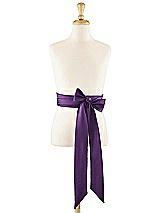 Front View Thumbnail - Majestic Matte Satin Flower Girl Sash