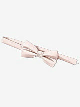 Side View Thumbnail - Pearl Pink Yarn-Dyed Boy's Bow Tie by After Six