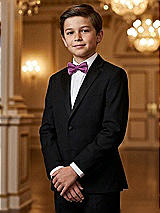 Alt View 1 Thumbnail - Radiant Orchid Yarn-Dyed Boy's Bow Tie by After Six