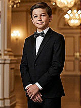 Alt View 1 Thumbnail - Black Yarn-Dyed Boy's Bow Tie by After Six