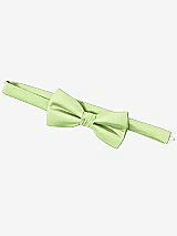 Side View Thumbnail - Pistachio Yarn-Dyed Boy's Bow Tie by After Six