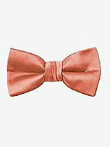 Front View Thumbnail - Terracotta Copper Yarn-Dyed Boy's Bow Tie by After Six