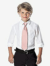 Front View Thumbnail - Rose Yarn-Dyed Boy's Slider Tie by After Six