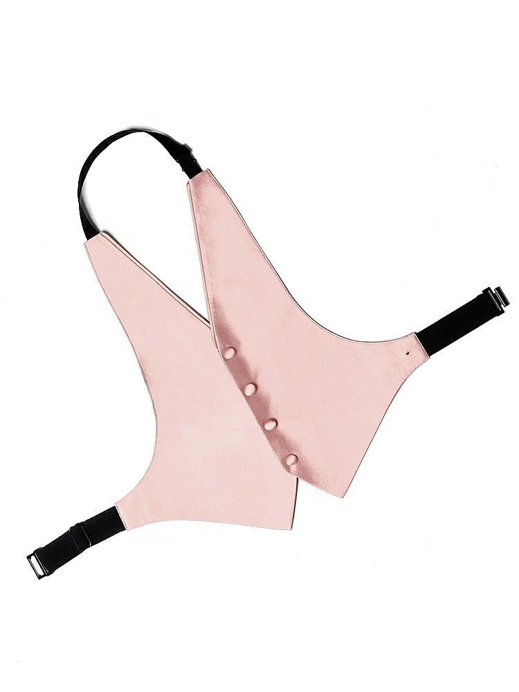 Back View - Rose Yarn-Dyed Boy's Backless Vest by After Six