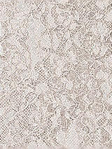 Front View Thumbnail - Blush Rococo Metallic Lace Fabric by the yard