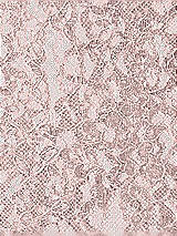 Front View Thumbnail - Rose Rococo Metallic Lace Fabric by the yard