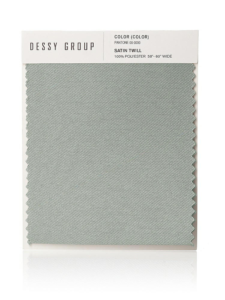 Front View - Willow Green Satin Twill Swatch