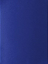Front View Thumbnail - Cobalt Blue Satin Twill Fabric by the Yard