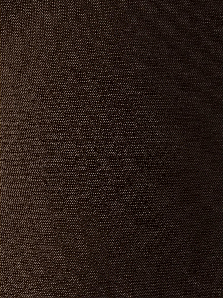 Front View - Espresso Satin Twill Fabric by the Yard