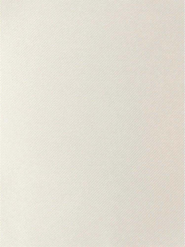 Front View - Ivory Satin Twill Fabric by the Yard