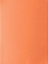 Front View Thumbnail - Portofino Orange Satin Twill Fabric by the Yard