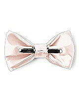 Rear View Thumbnail - Blush Matte Satin Boy's Clip Bow Tie by After Six