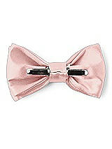 Rear View Thumbnail - Rose Matte Satin Boy's Clip Bow Tie by After Six
