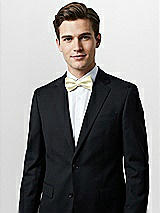 Alt View 1 Thumbnail - Butter Yellow Classic Yarn-Dyed Bow Ties by After Six