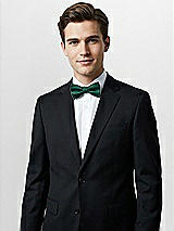 Alt View 1 Thumbnail - Hunter Green Classic Yarn-Dyed Bow Ties by After Six