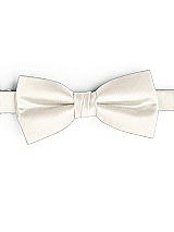 Side View Thumbnail - Ivory Classic Yarn-Dyed Bow Ties by After Six