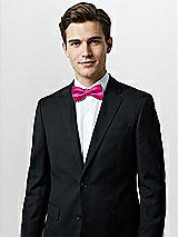 Alt View 1 Thumbnail - Think Pink Classic Yarn-Dyed Bow Ties by After Six