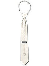 Rear View Thumbnail - Ivory Classic Yarn-Dyed Pre-Knotted Neckties by After Six