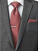 Side View Thumbnail - English Rose Classic Yarn-Dyed Pocket Squares by After Six