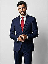 Side View Thumbnail - Flame Yarn-Dyed Narrow Ties by After Six