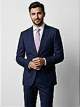 Side View Thumbnail - Pale Purple Yarn-Dyed Narrow Ties by After Six