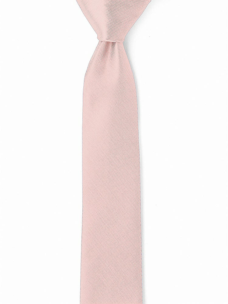 Front View - Rose Yarn-Dyed Narrow Ties by After Six