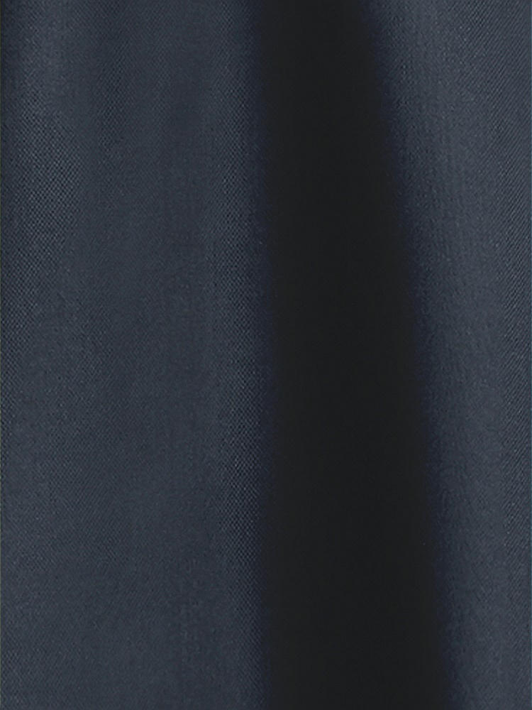 Front View - Black Organdy Fabric by the Yard