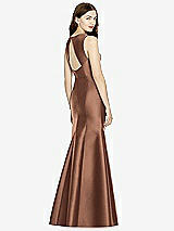 Front View Thumbnail - Cognac Bella Bridesmaids Dress BB106