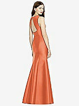 Front View Thumbnail - Portofino Orange Bella Bridesmaids Dress BB106