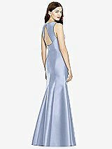 Front View Thumbnail - Sky Blue Bella Bridesmaids Dress BB106