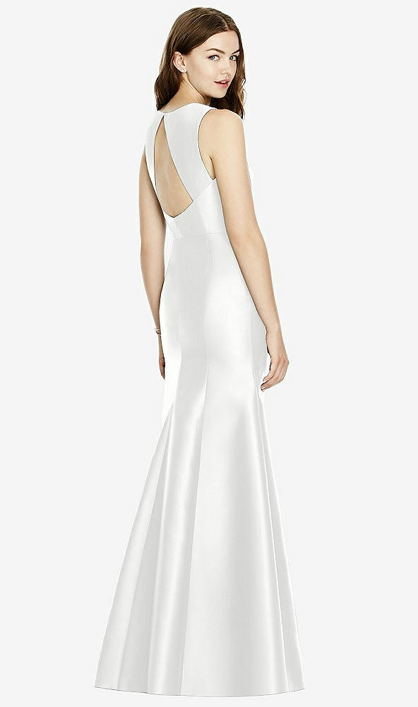 Front View - White Bella Bridesmaids Dress BB106