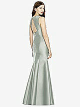 Front View Thumbnail - Willow Green Bella Bridesmaids Dress BB106