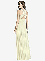 Rear View Thumbnail - Butter Yellow Bella Bridesmaids Dress BB117