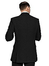 Rear View Thumbnail - Black Slim Shawl Collar Tuxedo Jacket - The Ethan by After Six