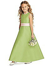 Front View Thumbnail - Mojito & Blush Flower Girl Dress FL4062