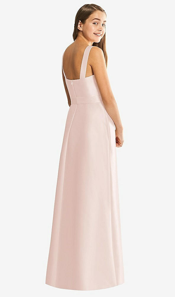 Back View - Blush Alfred Sung Junior Bridesmaid Style JR544