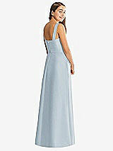 Rear View Thumbnail - Mist Alfred Sung Junior Bridesmaid Style JR544