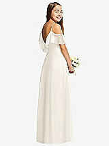 Rear View Thumbnail - Ivory Dessy Collection Junior Bridesmaid Dress JR548