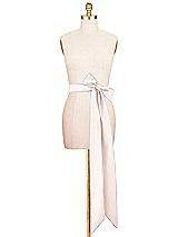 Alt View 2 Thumbnail - Blush Satin Twill Wedding Sash