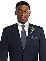 Alt View 3 Thumbnail - Silverstone Yarn-Dyed Modern Tie by After Six