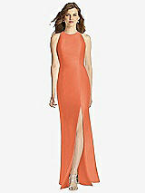 Front View Thumbnail - Portofino Orange Bella Bridesmaid Dress BB121