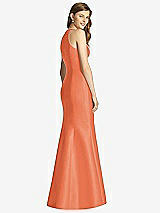 Rear View Thumbnail - Portofino Orange Bella Bridesmaid Dress BB121