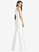 Rear View Thumbnail - White Bella Bridesmaid Dress BB121