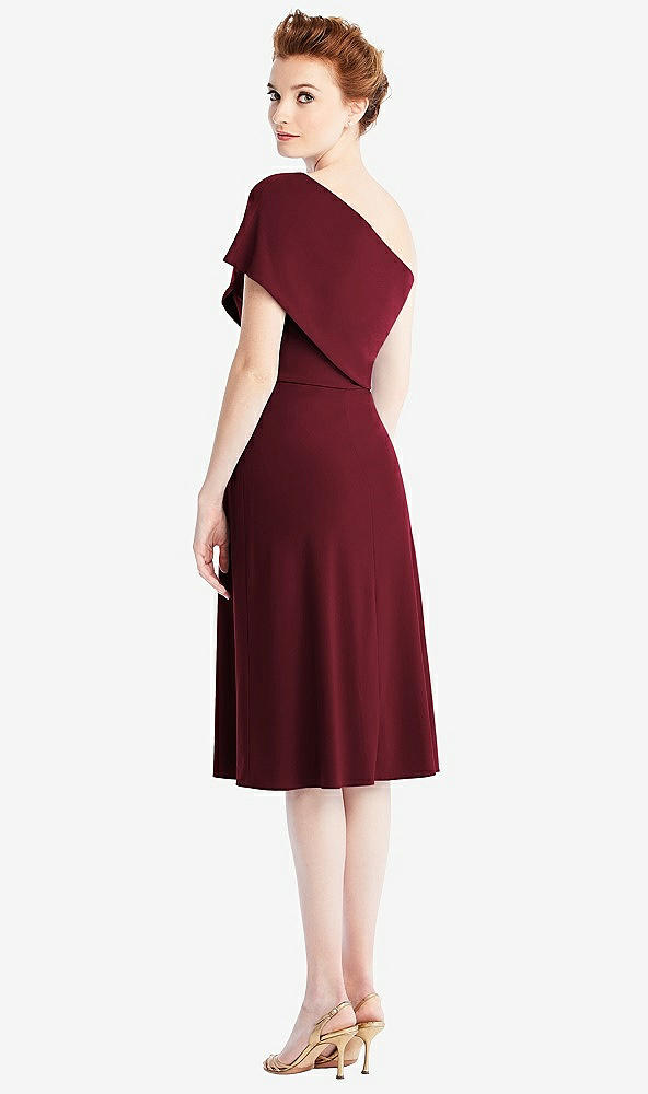 Back View - Cabernet Loop Convertible Midi Dress