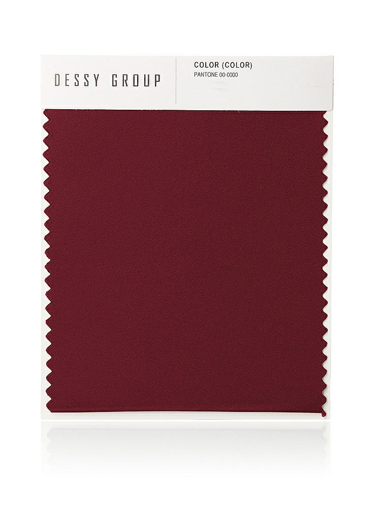 Front View - Cabernet Lux Charmeuse Swatch
