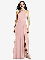 Front View Thumbnail - Rose - PANTONE Rose Quartz Bella Bridesmaids Dress BB129