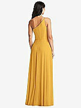 Rear View Thumbnail - NYC Yellow Bella Bridesmaids Dress BB130