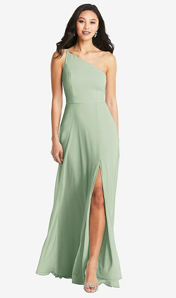 Front View - Celadon Bella Bridesmaids Dress BB130