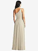 Rear View Thumbnail - Champagne Bella Bridesmaids Dress BB130