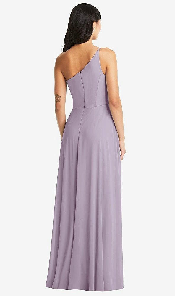 Back View - Lilac Haze Bella Bridesmaids Dress BB130